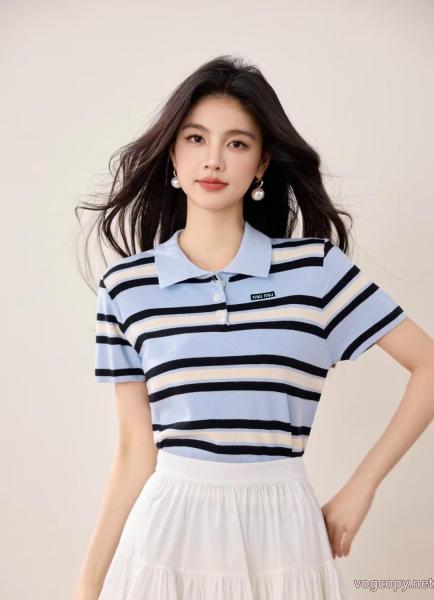 コピー 品 販売2026年モデル 高品質で綺麗 最前線2026半袖Tシャツミュウミュウ 0
