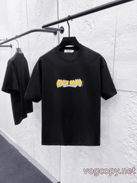 活躍アイテム 激安セール 新作人気ブランド スーパー コピー 店舗MIUMIU半袖Tシャツ 5