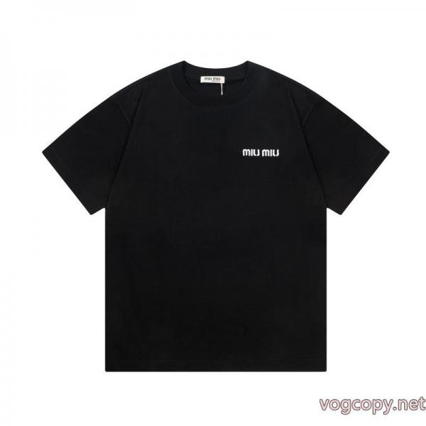 激安 ブランドMIUMIU大人気新作登場 ネット販売限定 ヒットアイテム半袖Tシャツ 0 