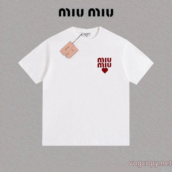 激安即発 着心地のいい 今話題!ブランド 品 コピーMIUMIU半袖Tシャツ 0