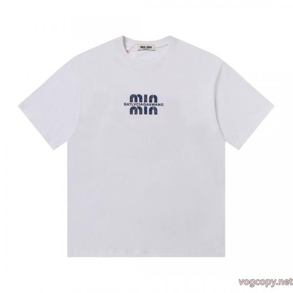 半袖Tシャツブランドコピー2026限定 超レア 注目度が高いアイテム 大注目! MIUMIU 0