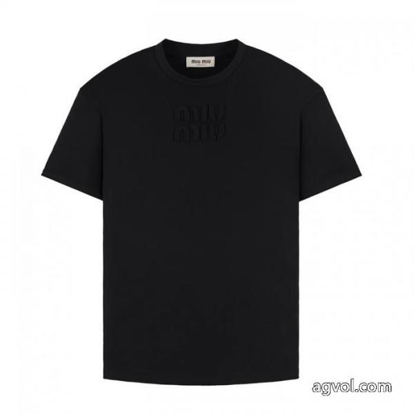 MIUMIU半袖Tシャツブランド 通販店優れた品質 大注目！ 高級感演出 5 