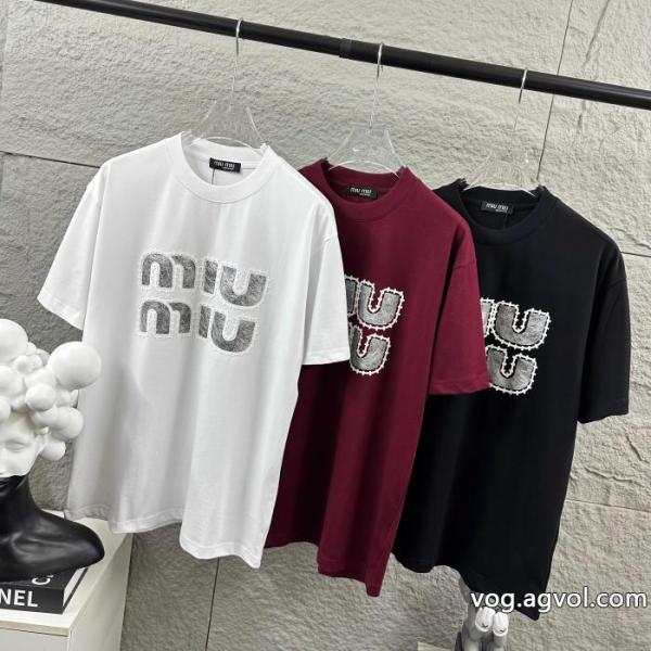 半袖Tシャツブランドスーパーコピー2026MIUMIUブランド新作2026 超激安アイテム 最新超人気 0