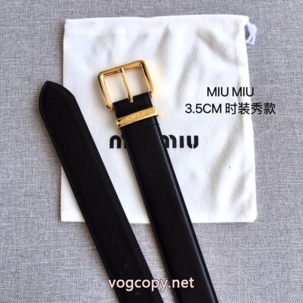 贅沢な逸品 品薄お早めに 新品未使用ブランド 品 コピー ベルトMIUMIU. 6