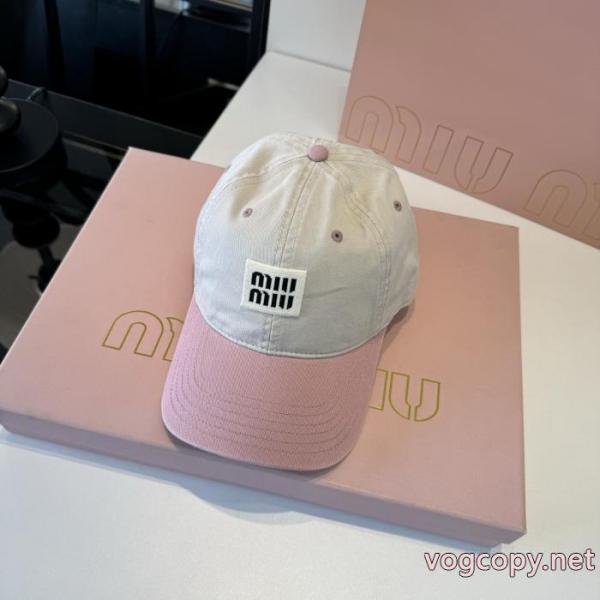 帽子発売極限状態! 【VIP特価!!】 最新先取りおしゃれなロゴ入りミュウミュウブランド スーパー コピー 優良店. 3