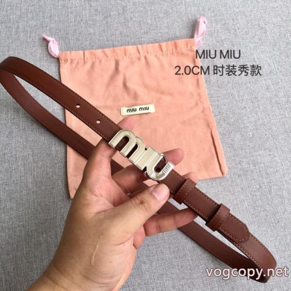 ポップ 即日発送可完売必須 期間限定偽物 ブランド 激安MIUMIU ベルト. 5