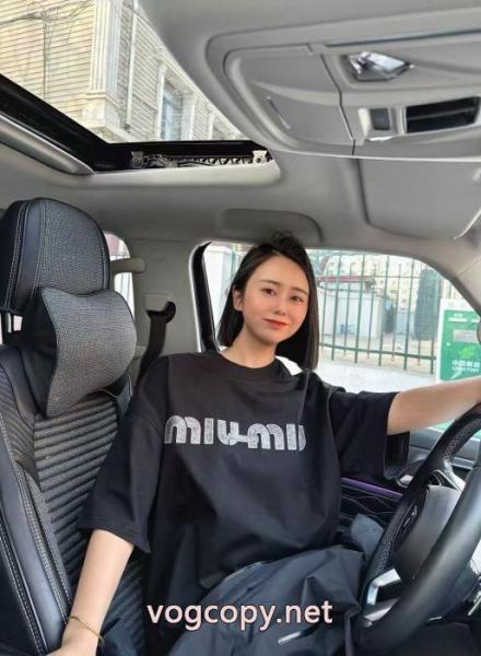 半袖Tシャツ新作がお買い得円高特価 新作多色!! 超激得MIUMIUブランド 激安 4