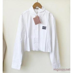 秀作モデル 超おしゃれ大人気 お得SALEブランド コピー 着払いシャツミュウミュウ.