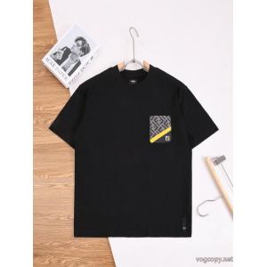 フェンディスーパー コピー半袖TシャツHOT セール 激安 最新の品 切り売り販売