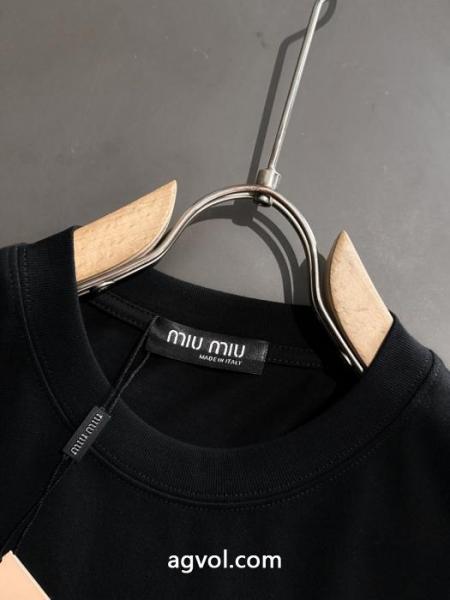 半袖Tシャツブランド コピー 通販ミュウミュウ確保済安い 最新作期間限定セール 26aw 4
