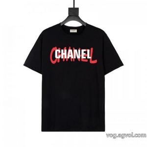 CH偽物 ブランド 激安2026新作登場 新作お洒落☆ オシャレな逸品半袖Tシャツ