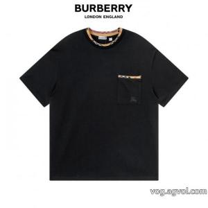 上品シックなお品 SALEお得にGET 品質保証高品質ブランド コピー 販売バーバリー半袖Tシャツ