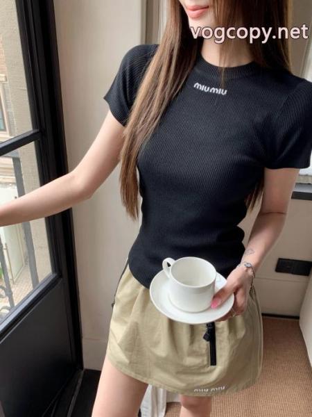 希少大人気 上品低価 世界で誰もが憧れるブランドTシャツブランド 品 激安 通販ミュウミュウ. 5