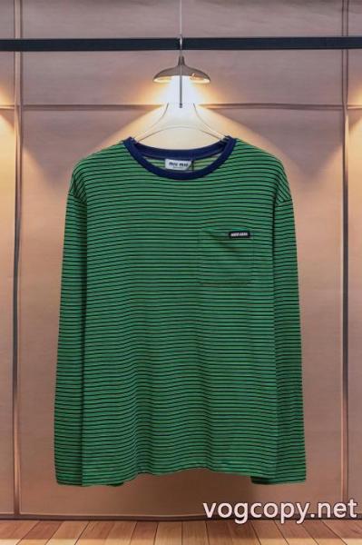 ミュウミュウ超激得高品質 HOT人気 お買い得コピー 商品 ブランド長袖Tシャツ 1