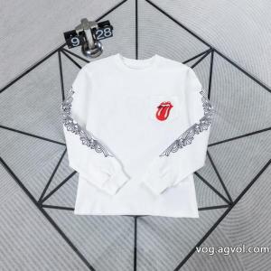 長袖TシャツCHROME HEARTSブランド コピー 販売スタイルUPして着こなす 肌触りのいい   魅力的