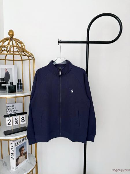 Ralph Lauren-ラフローレン胸の小さなジッパーコート 0 