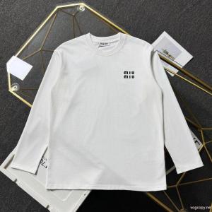  tシャツ2026到着済 26SS 異素材 季節限定販売MIUMIUブランド スニーカー 激安.